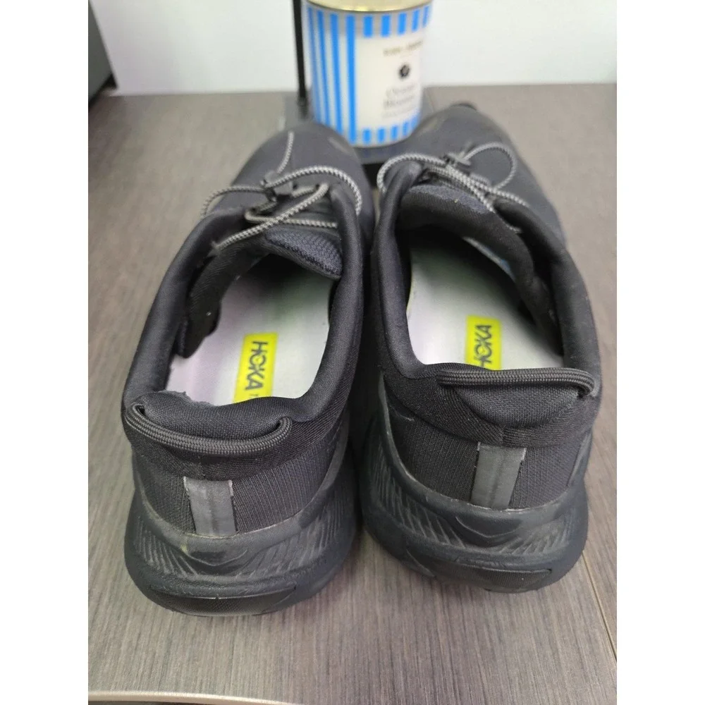 Hoka‎ Transport Running Shoes Black/Black Men's Size 12D  1123153